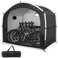 Tangkula Outdoor Portable Bicycle Storage Shelter Tent for 5 Bikes with 210D Oxford Fabric