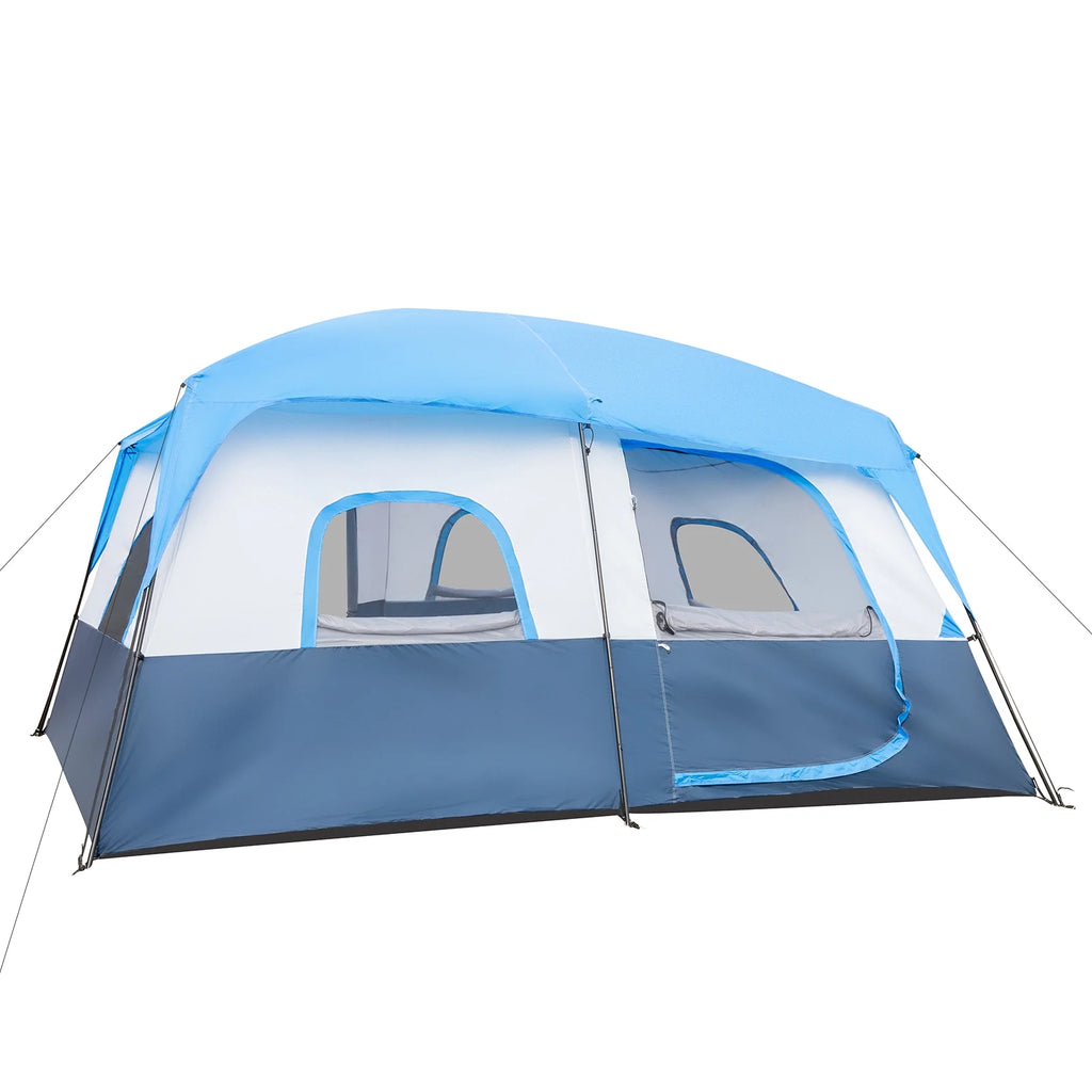 Zimtown 10 Person Tent Large Multi Room Tent for Family Camping Cabin Huge Tent with Carry Bag