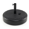 Tangkula 114 lbs Umbrella Base with Handle for 1.5"-1.9" Poles