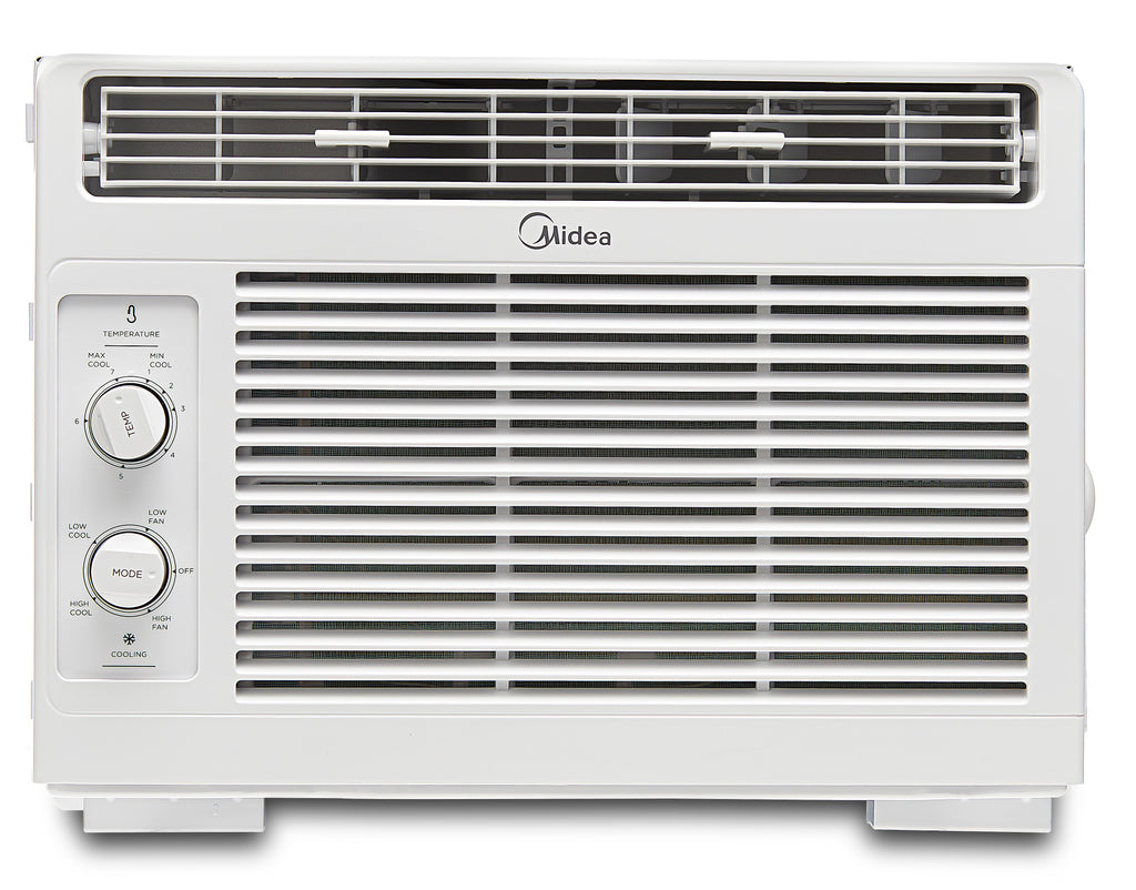 Midea 5, 000 BTU 150 Sq Ft Mechanical Window Air Conditioner, White, MAW05M1WWT, New