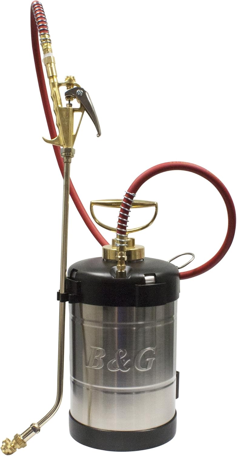 B&G 1 Gal Stainless Steel Sprayer with 18" Multeejet Tip