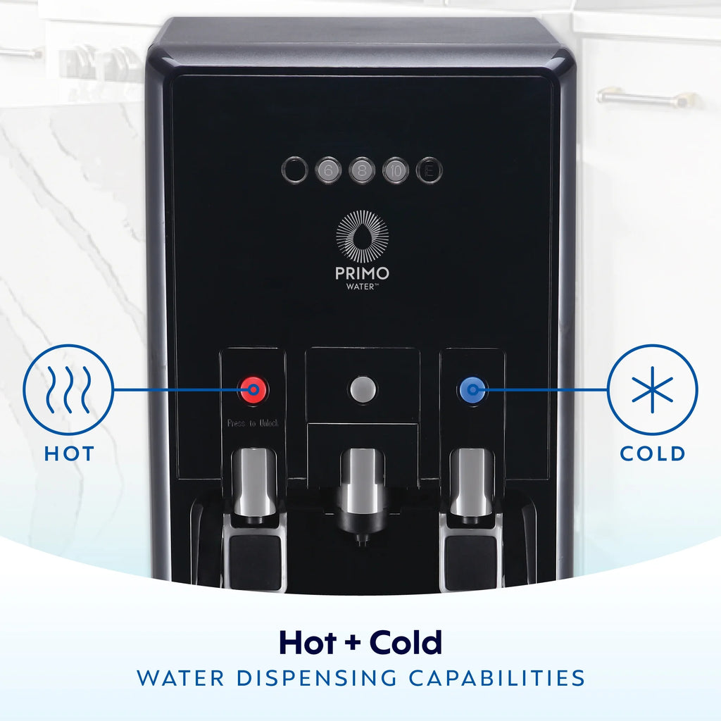 Primo Water® Bottom Loading Pro 2 Temp Water Dispenser with Single - Serve Coffee Maker, Black