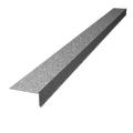 Able Sheet Metal 4 in. x 1/2 in. x 4 in. Galvanized Gravel Stop (10 ft.)