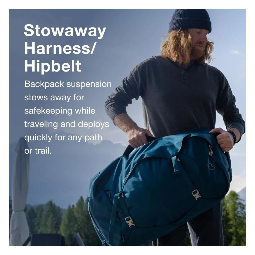Osprey Fairview 55 L Womens Travel Backpack - Night Jungle Blue