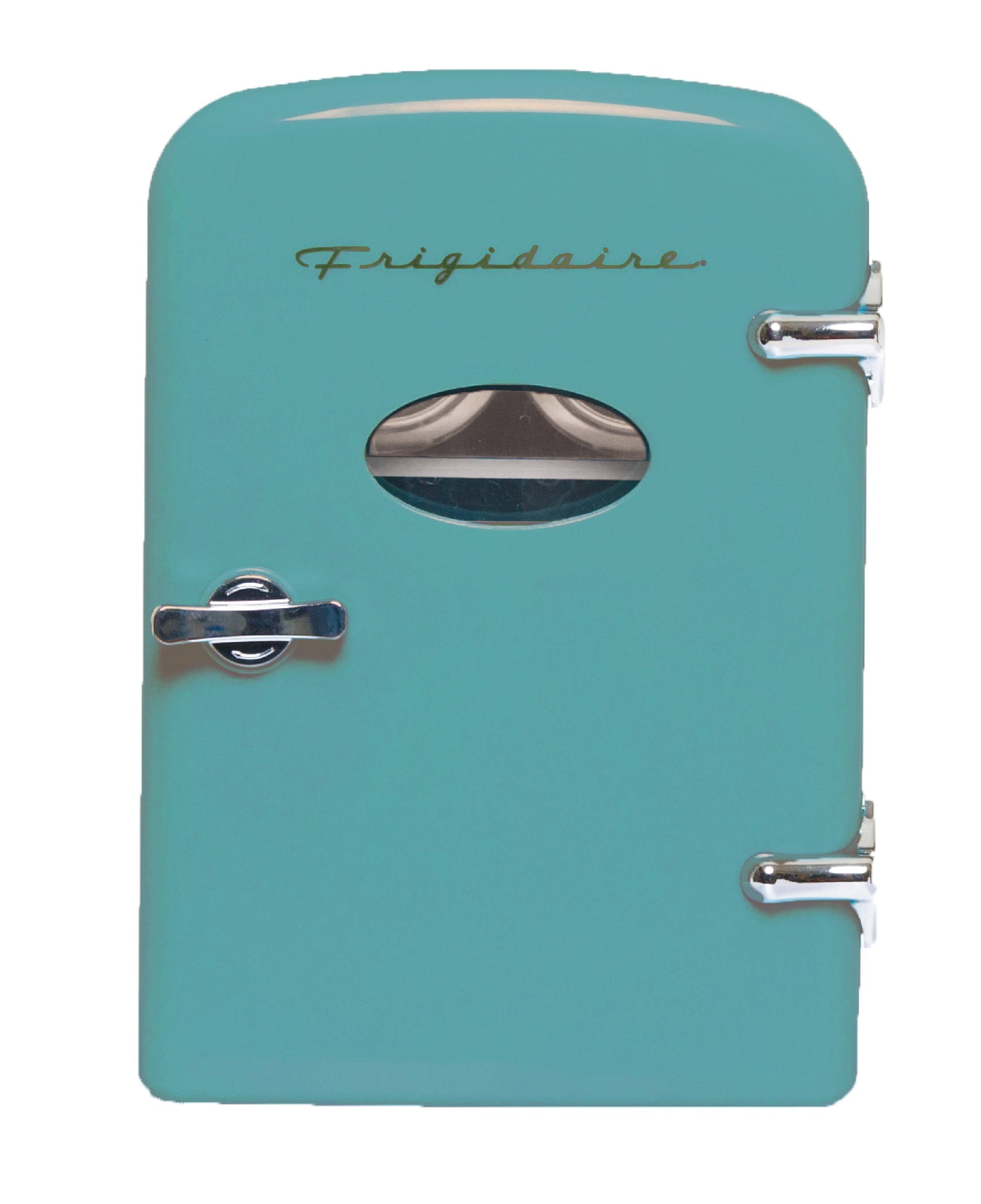 Frigidaire Efmis129 Portable Retro 6-Can Mini Fridge, Blue