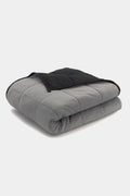 Ella Jayne 20lb Reversible Anti-Anxiety Weighted Blanket - Grey/Grey