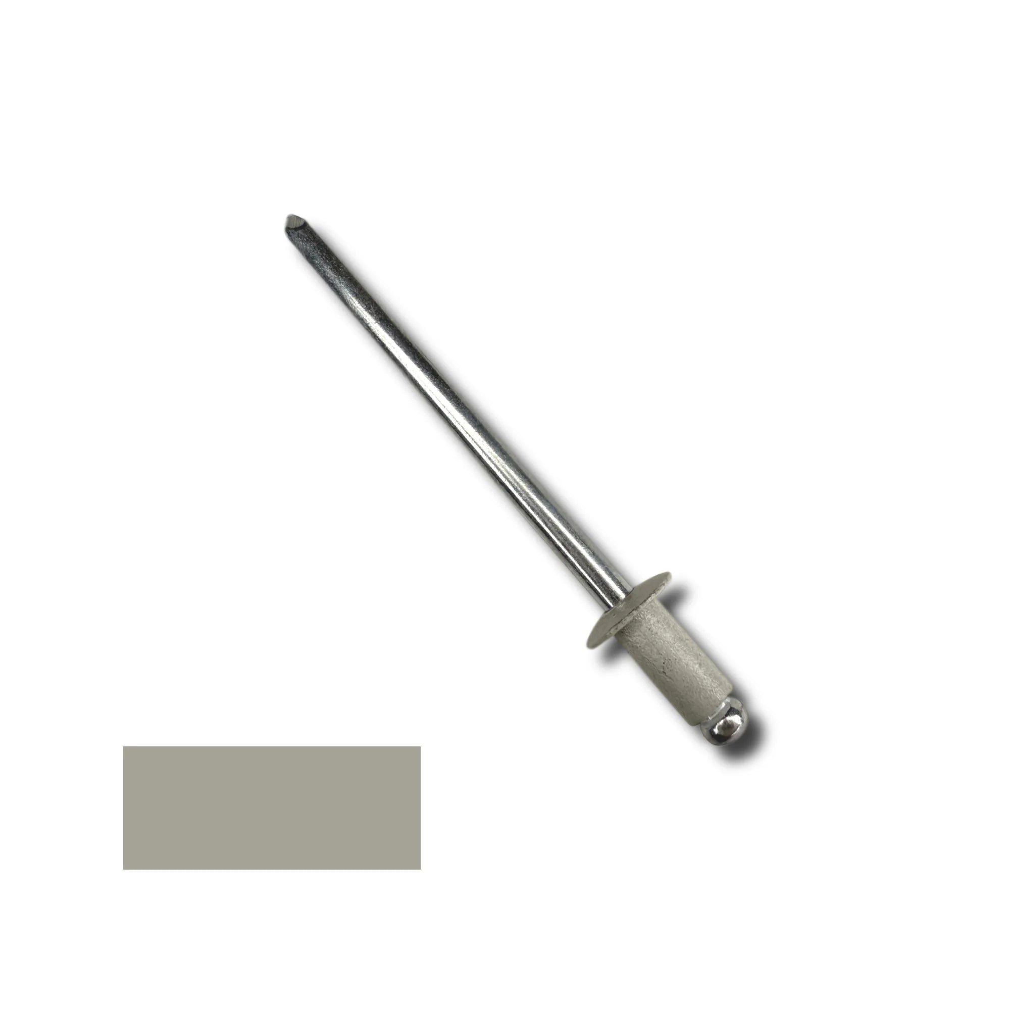 ScrooScoop Aluminum Blind/Pop Rivet 42D #26 Ivory, 1/8 in Diameter, 100-Count Bag