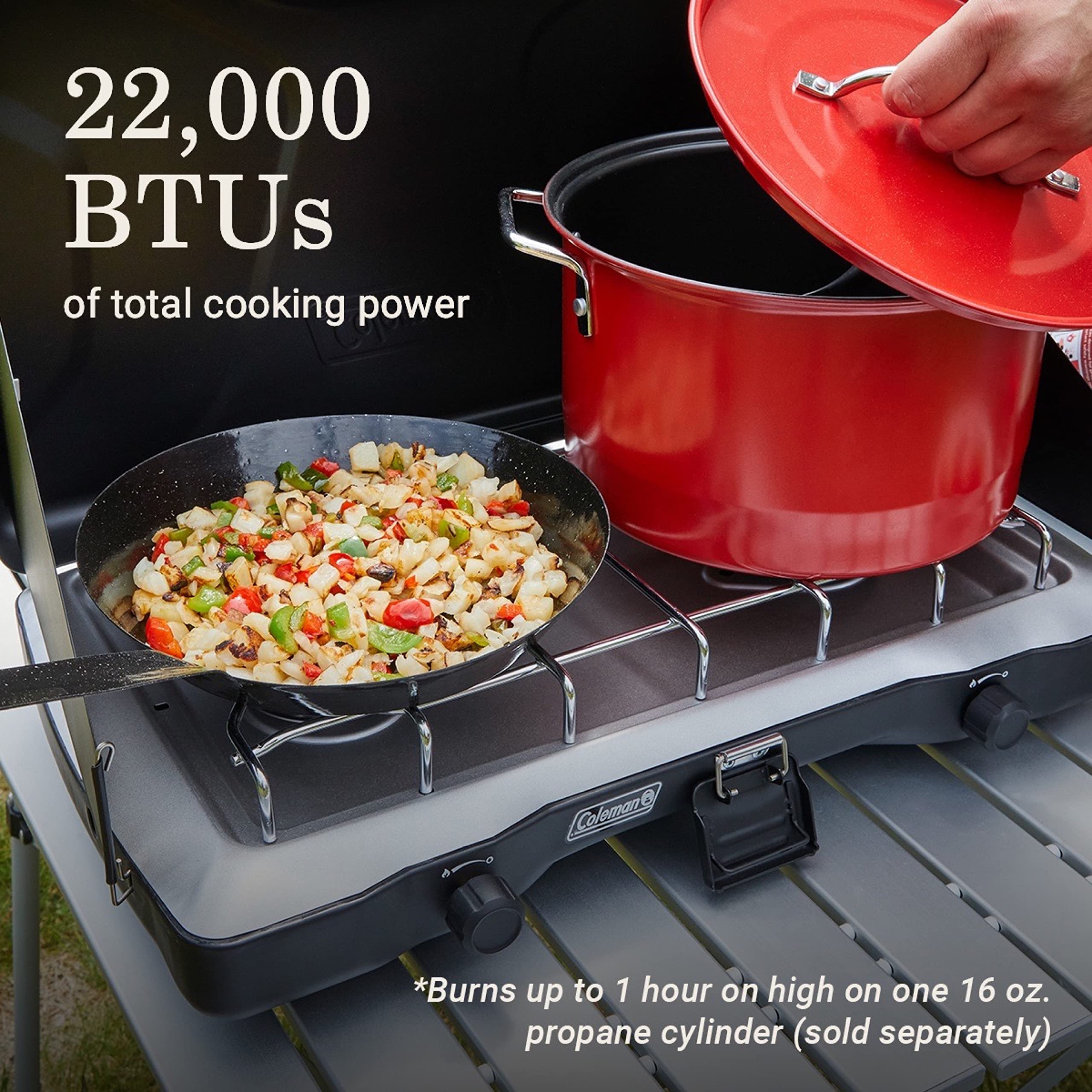 Coleman Triton 2 Burner Propane Camping Stove