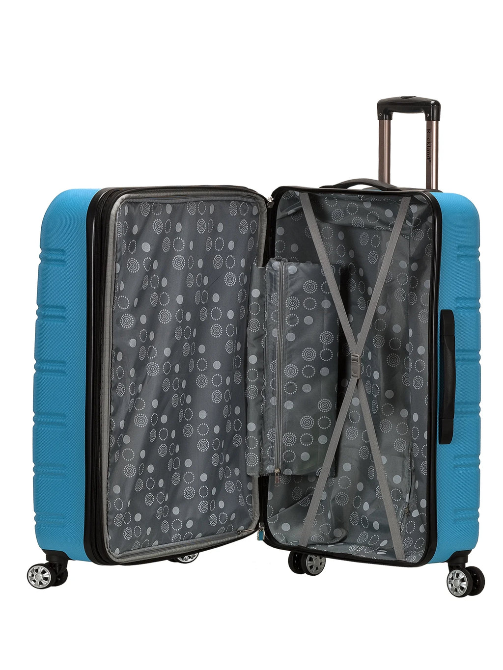 Rockland Luggage Melbourne 3 Piece Hardside Luggage Set, F160