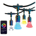Atomi Smart WiFi Color String Lights - 24ft Waterproof LED, Alexa/Google Compatible