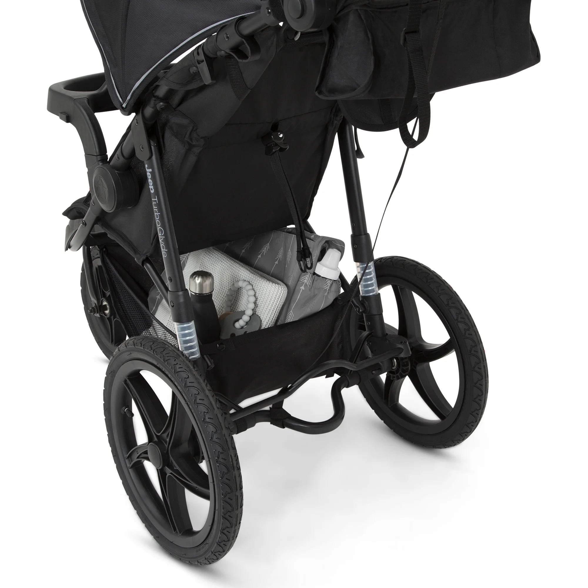 Jeep Turboglyde Jogging Stroller by Delta Children, Black