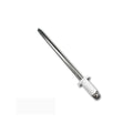 ScrooScoop Aluminum Blind/Pop Rivet 42D #26 Ivory, 1/8 in Diameter, 100-Count Bag