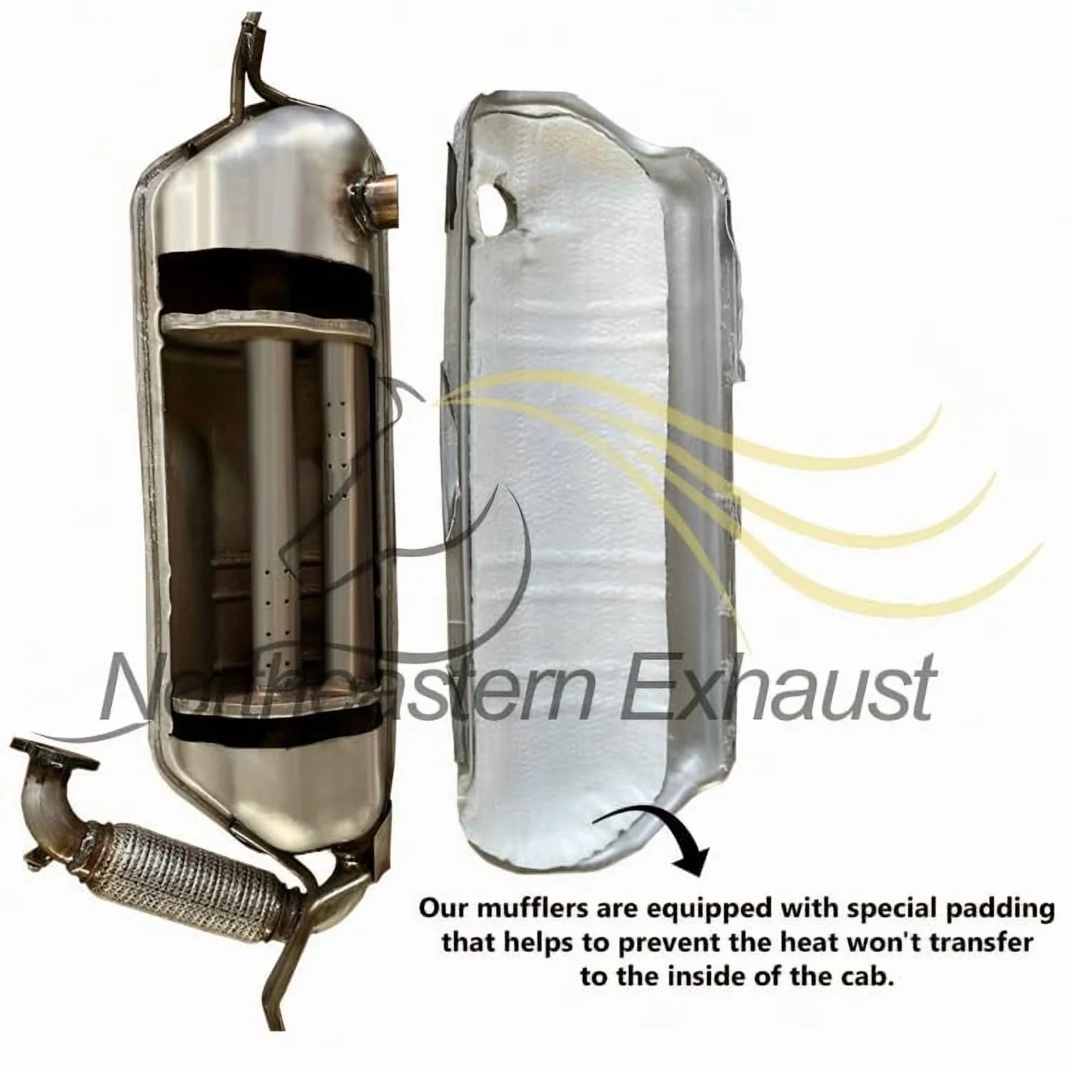2008 - 2015 Smart Fortwo 1.0 L Exhaust Rear Muffler - Direct Fit