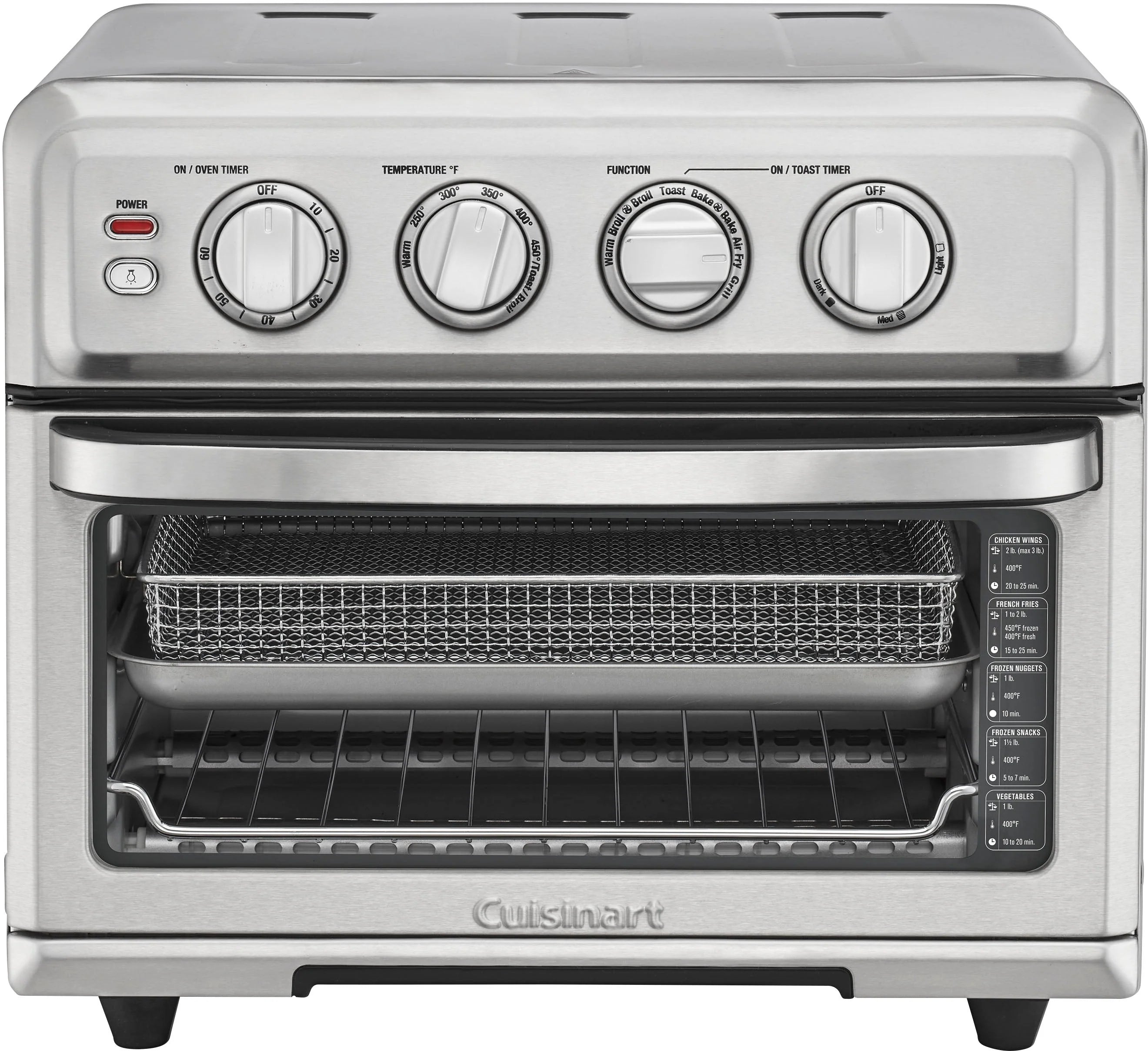 Cuisinart C Air Fryer Toaster Oven with Grill C Stainless Steel