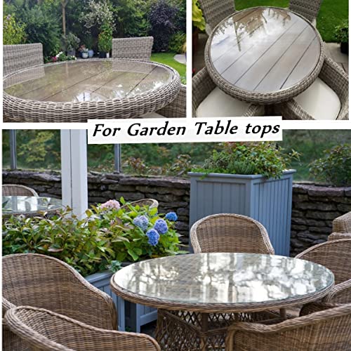 1/4" Thick Clear Round Plexiglass Sheet 16" Diameter Acrylic Board for Signs, Table Tops, Skylight, Windows Glass Alternative, Backdrops, DIY Crafts, Light Project - Best Round Acrylic Blanks
