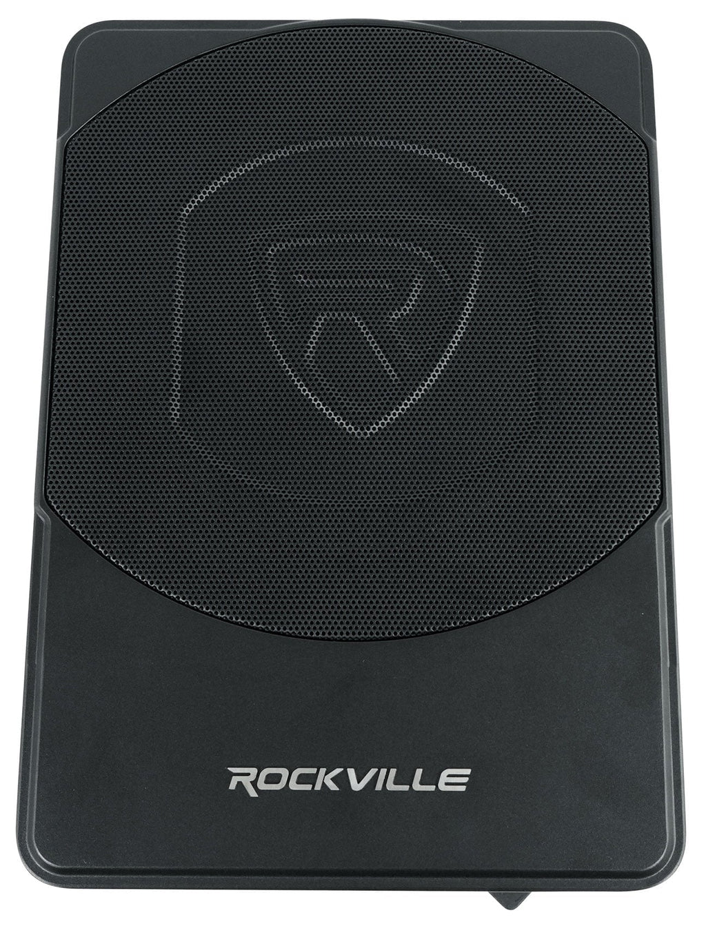 Rockville SS10P 10" 800w Slim Under - Seat Powered Car/Truck Subwoofer Sub+Amp Kit