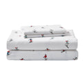 Eddie Bauer Ski Slope Flannel Sheet Set, Twin, Cotton