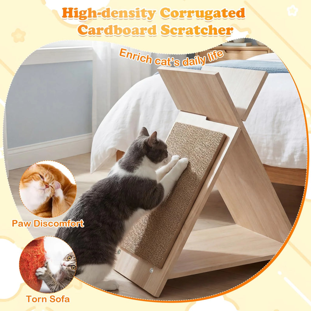 Tangkula Cat Scratcher for Indoor Cats