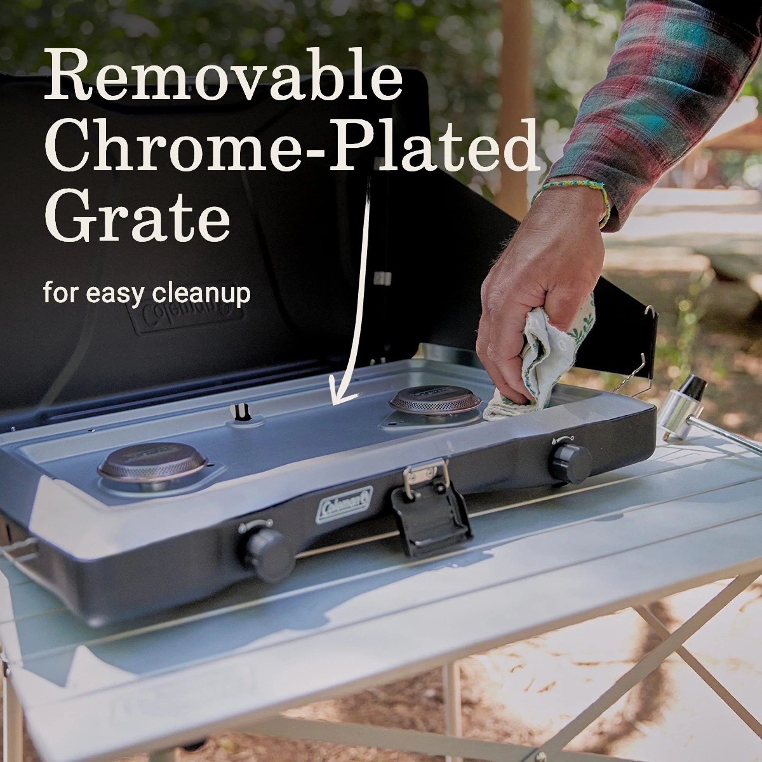 Coleman Triton 2 Burner Propane Camping Stove