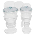 Corningware French White 20 - Piece Bakeware Set