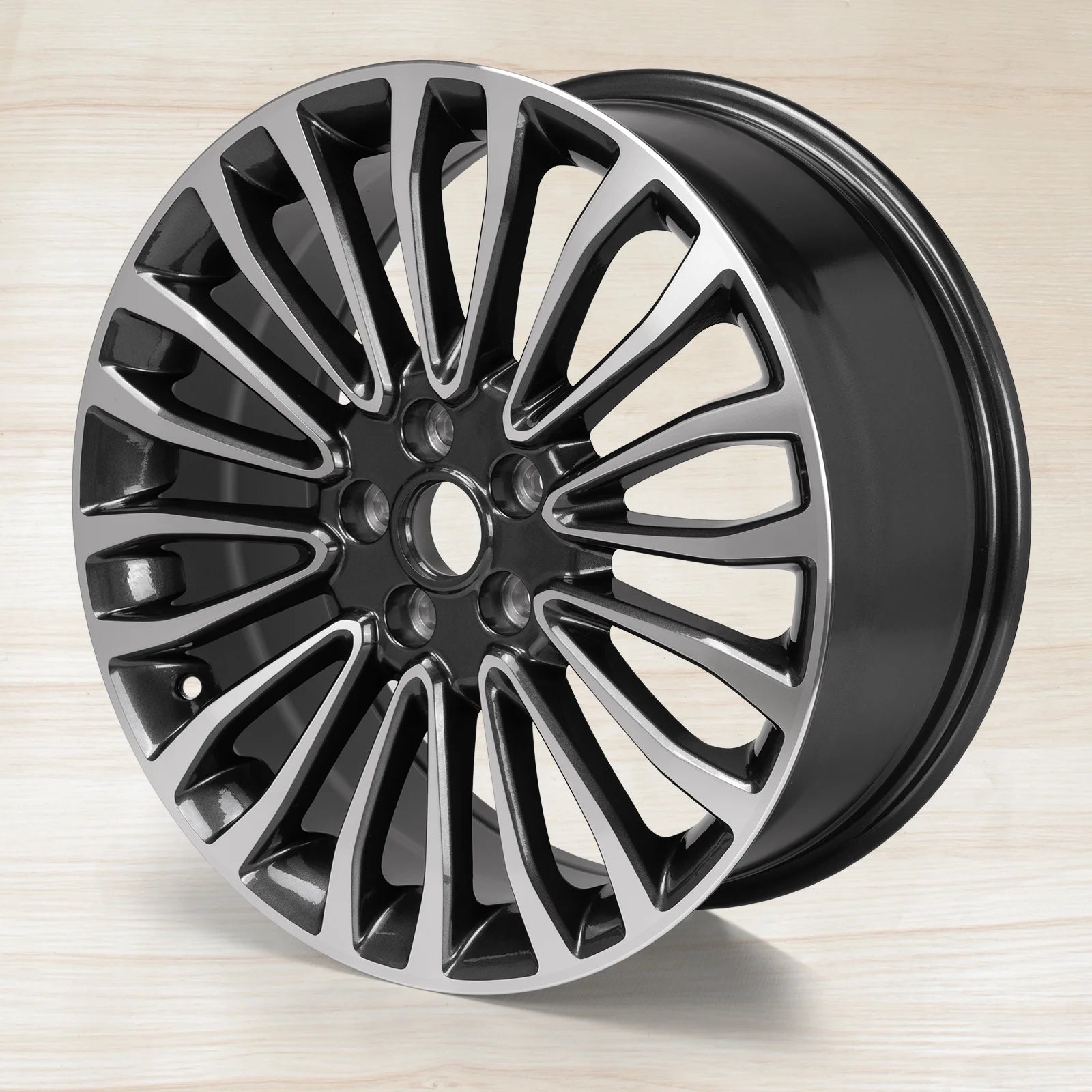 For 2017 - 2018 Ford Fusion Replacement Rim 18x8 Inch Alloy Wheel Rim 20 Spoke