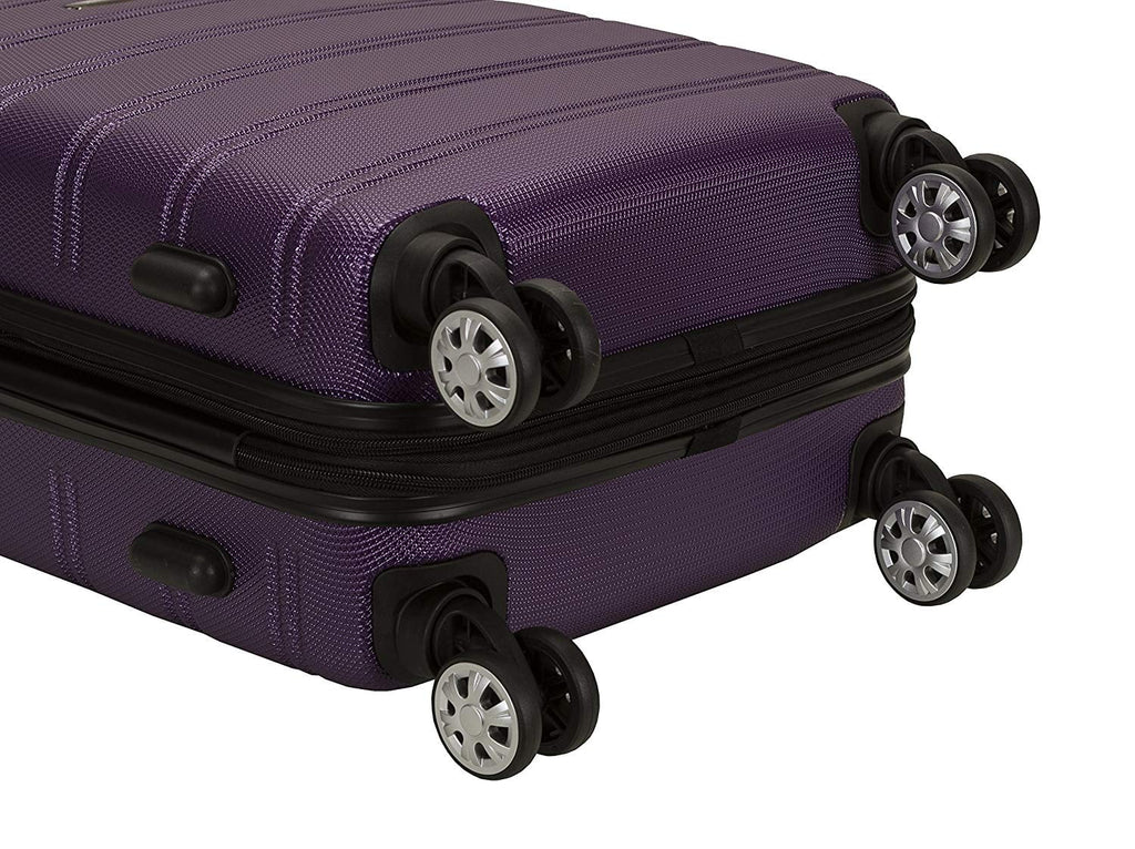 Rockland Luggage Melbourne 3 Piece Hardside Luggage Set, F160