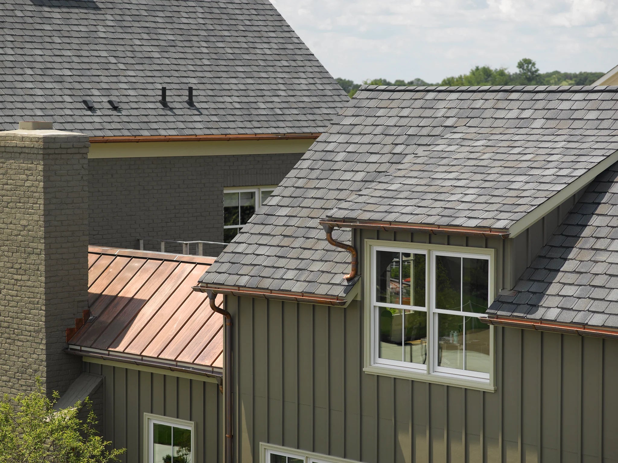 CertainTeed Grand Manor Colonial Slate Asphalt Architectural Shingles (5 Bundles per Square)