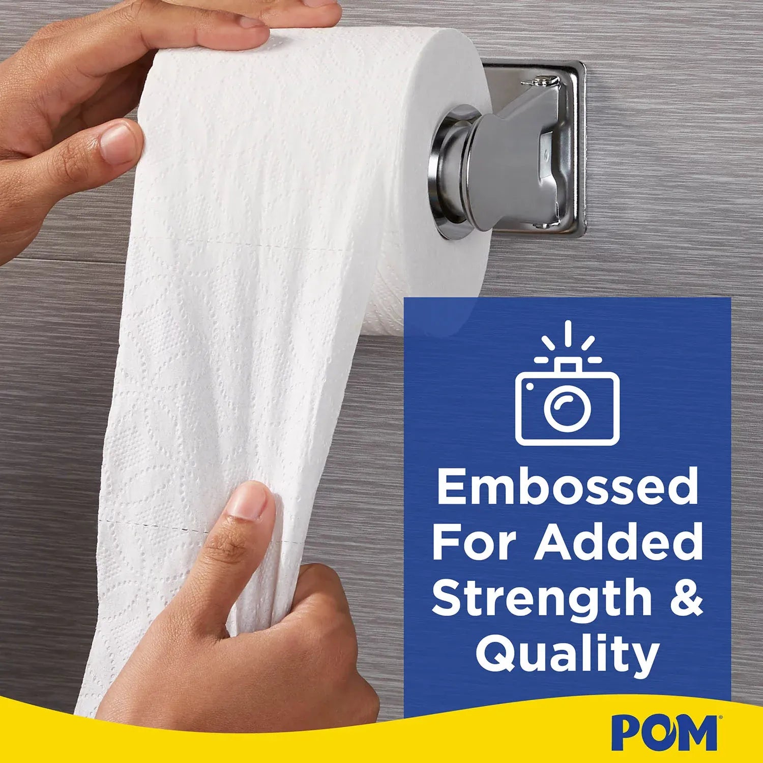 American Standart 2-Ply Bath Tissue, Septic Safe, 45 Rolls, Soft & Strong