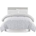The Big One Down-Alternative Reversible Comforter, White, Full/Queen