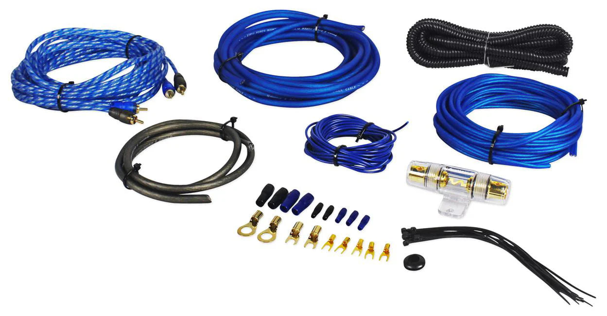 Rockville SS10P 10" 800w Slim Under - Seat Powered Car/Truck Subwoofer Sub+Amp Kit