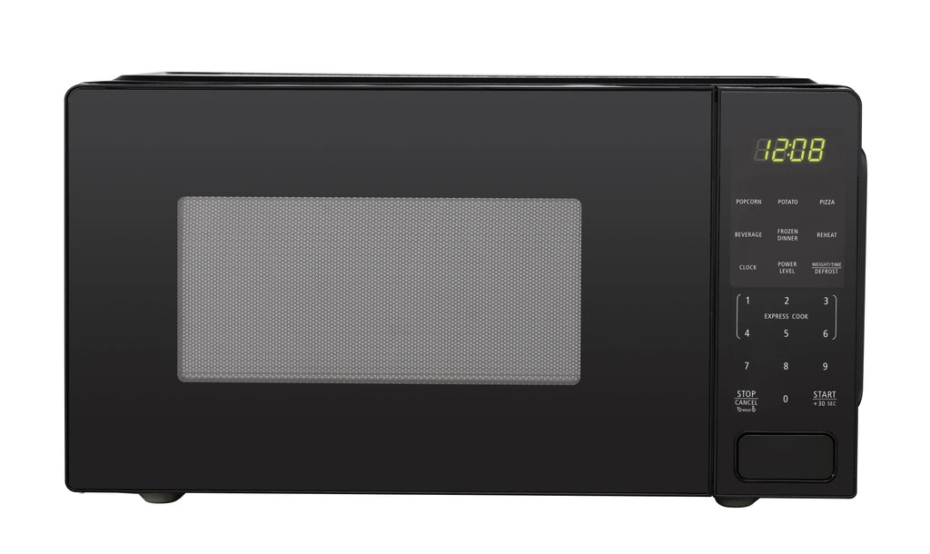 Mainstays 1.1 Cu. Ft. Countertop Microwave Oven, 1000 Watts, Black, New