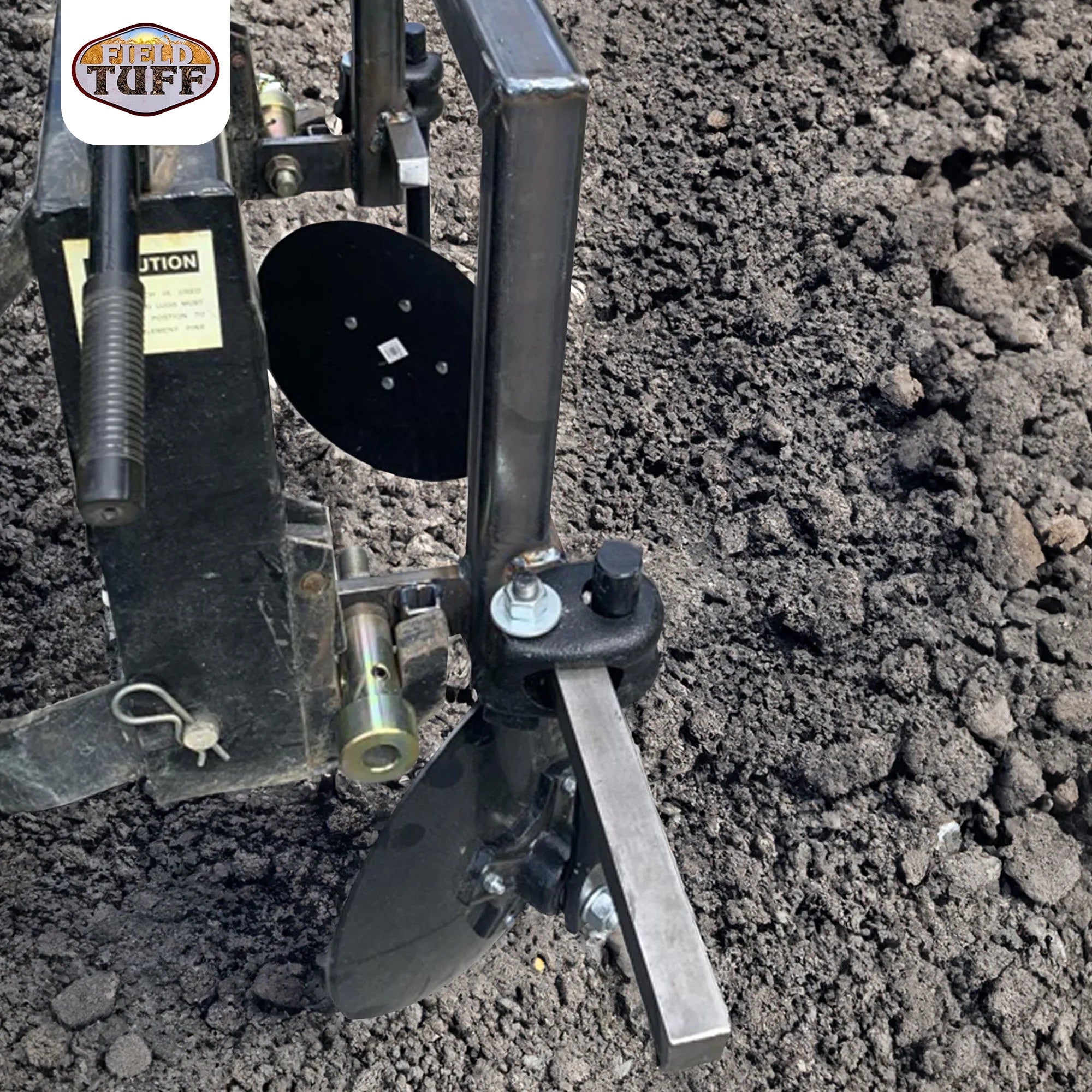 Field Tuff 43 in Disc Cultivator Garden Bedder Hiller for 3 Point Tractor