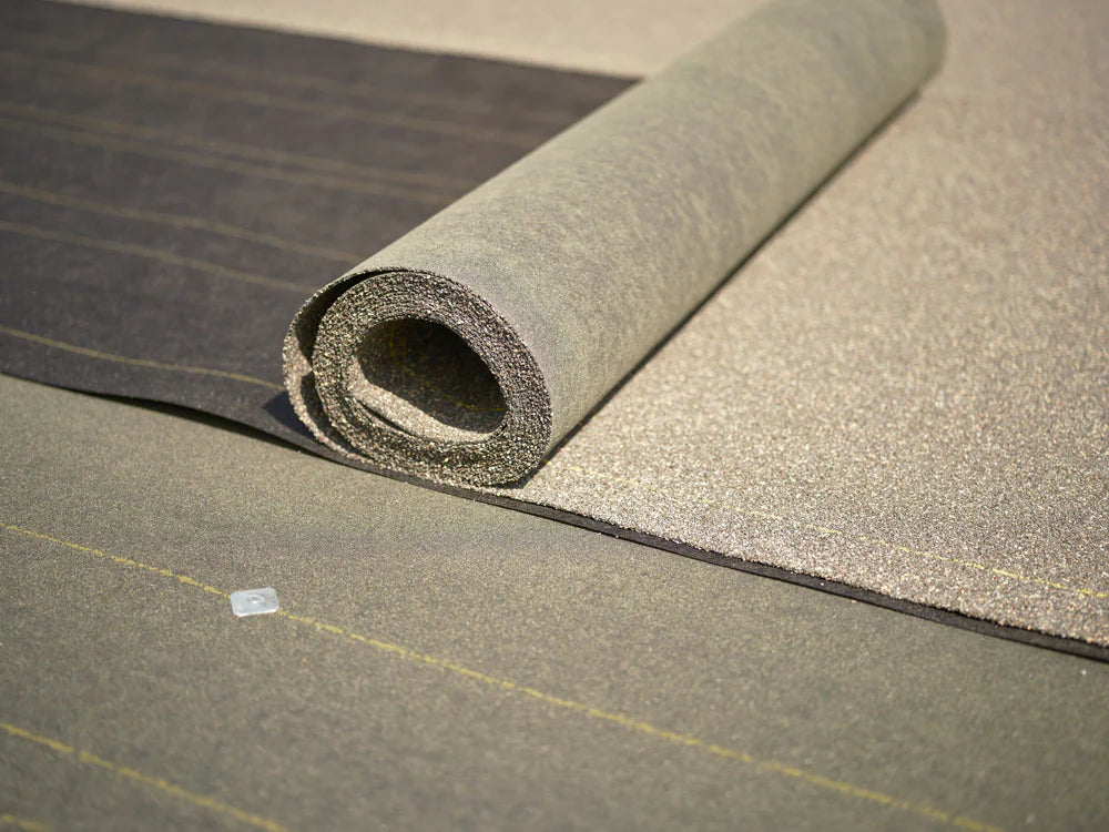 Malarkey 350 Premium SBS Modified Bitumen Cap Sheet Roll, Weatherwood, 39-3/8 in. x 33 ft (1 Square/108.3 sq ft)