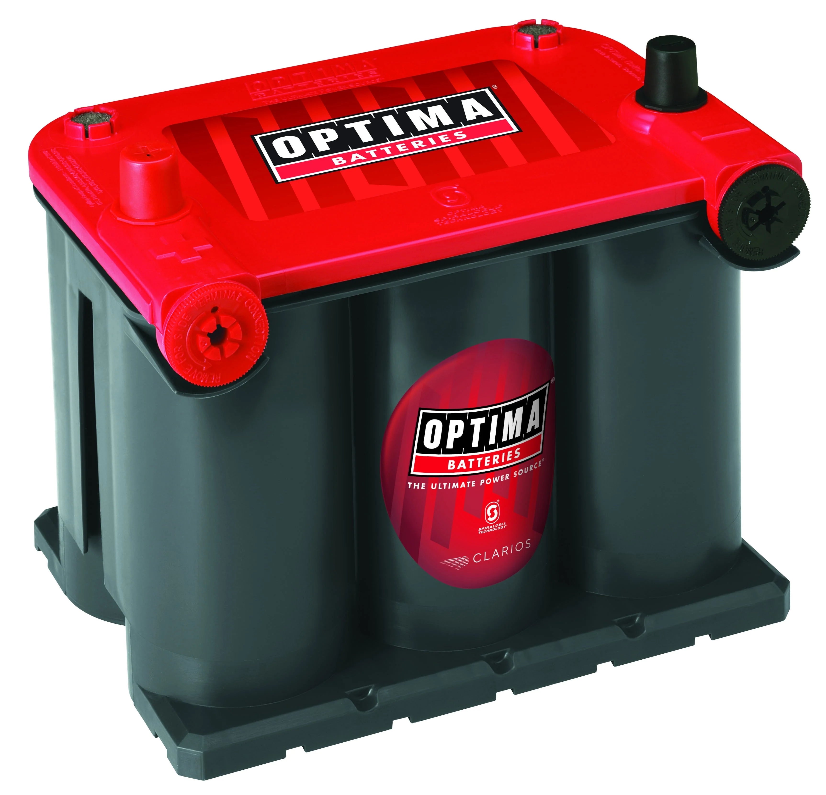 OPTIMA Redtop AGM Spiralcell Automotive Battery, Group Size 75/25