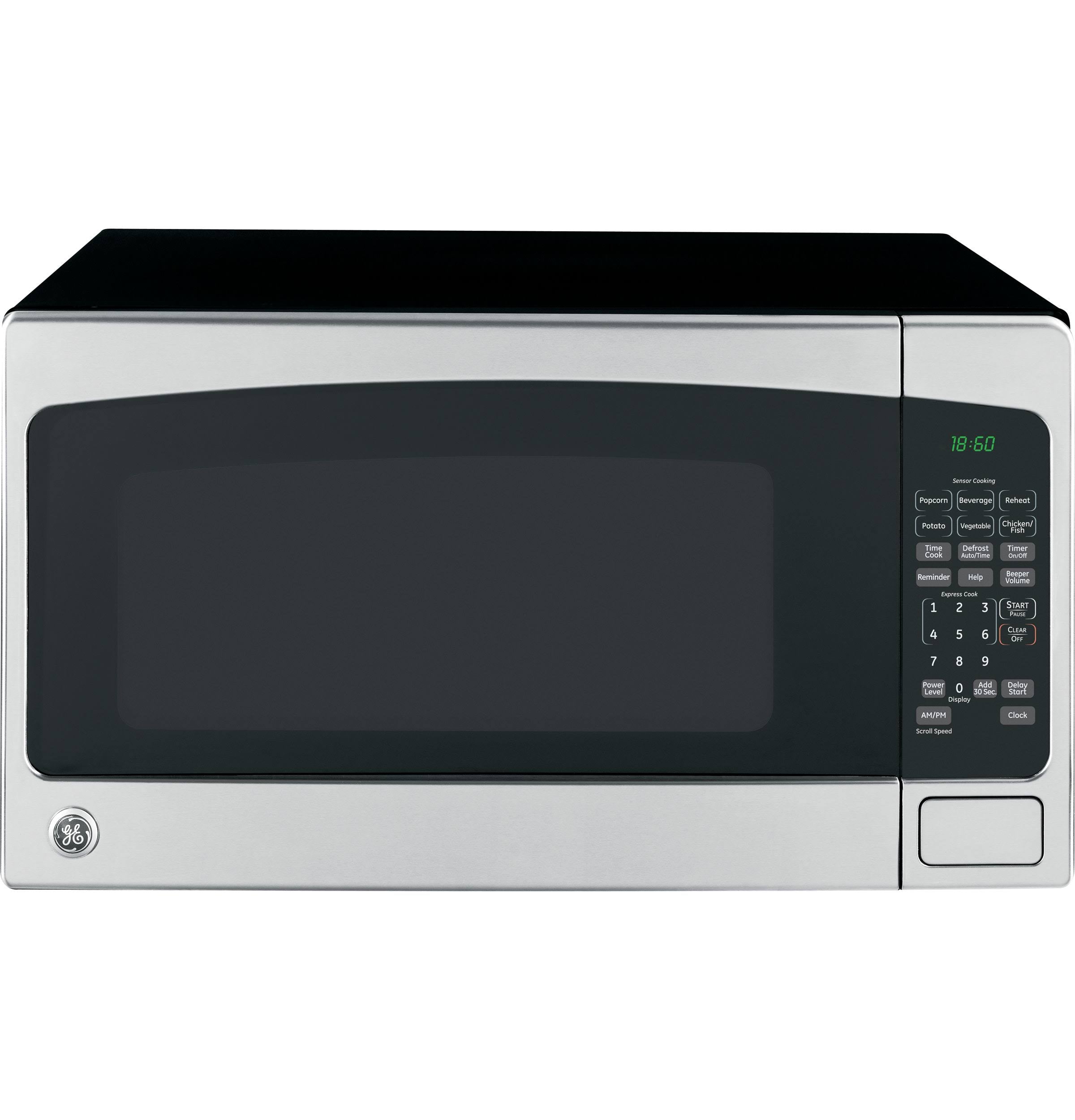 GE 2.0 Cu. ft. Countertop Microwave Oven, Stainless