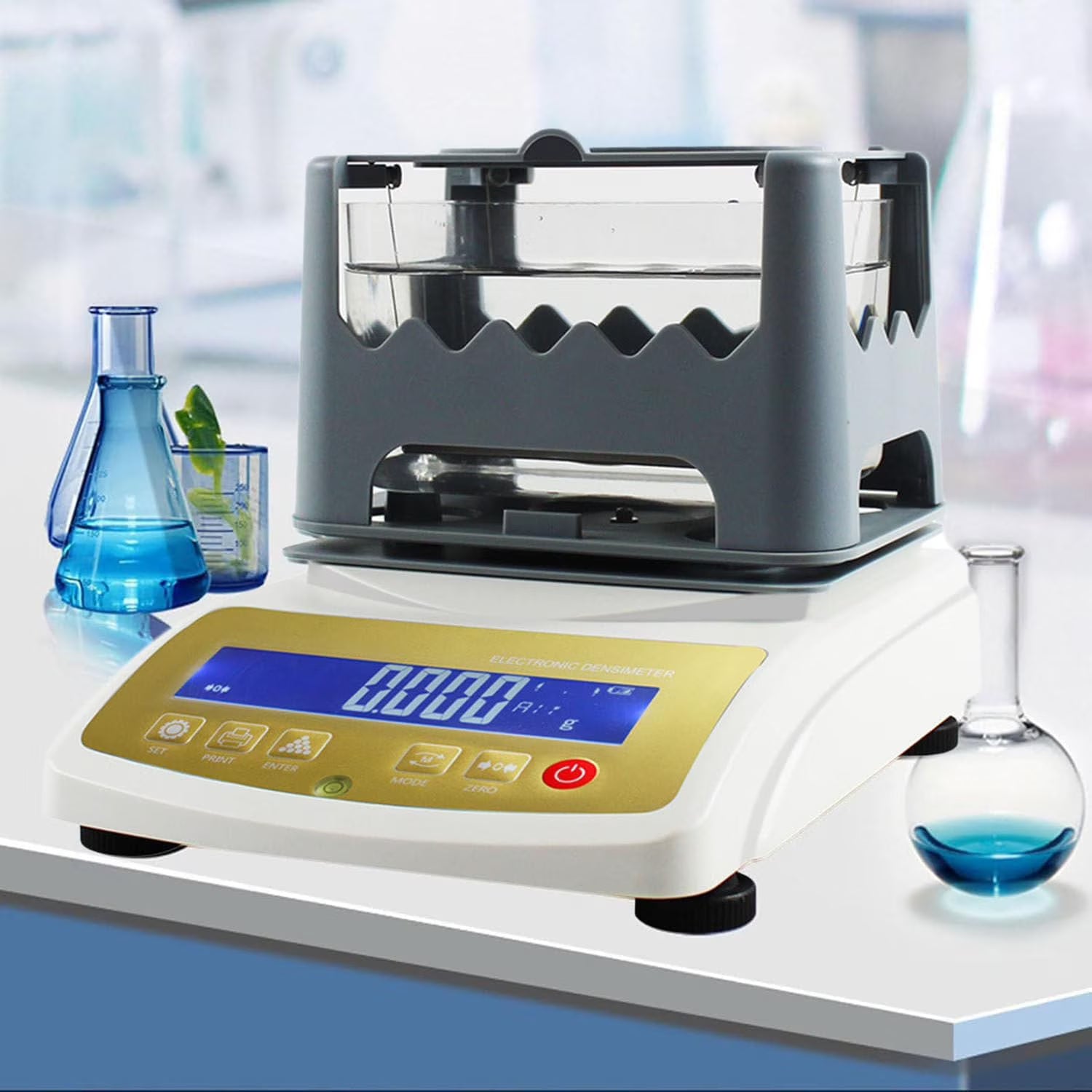 Digital Electronic Gold Purity Tester Analyser Precious Metal Purity Testing Machine for Jewelry Industry Bank Pawn Industry Gold Precious Metal Research Lab