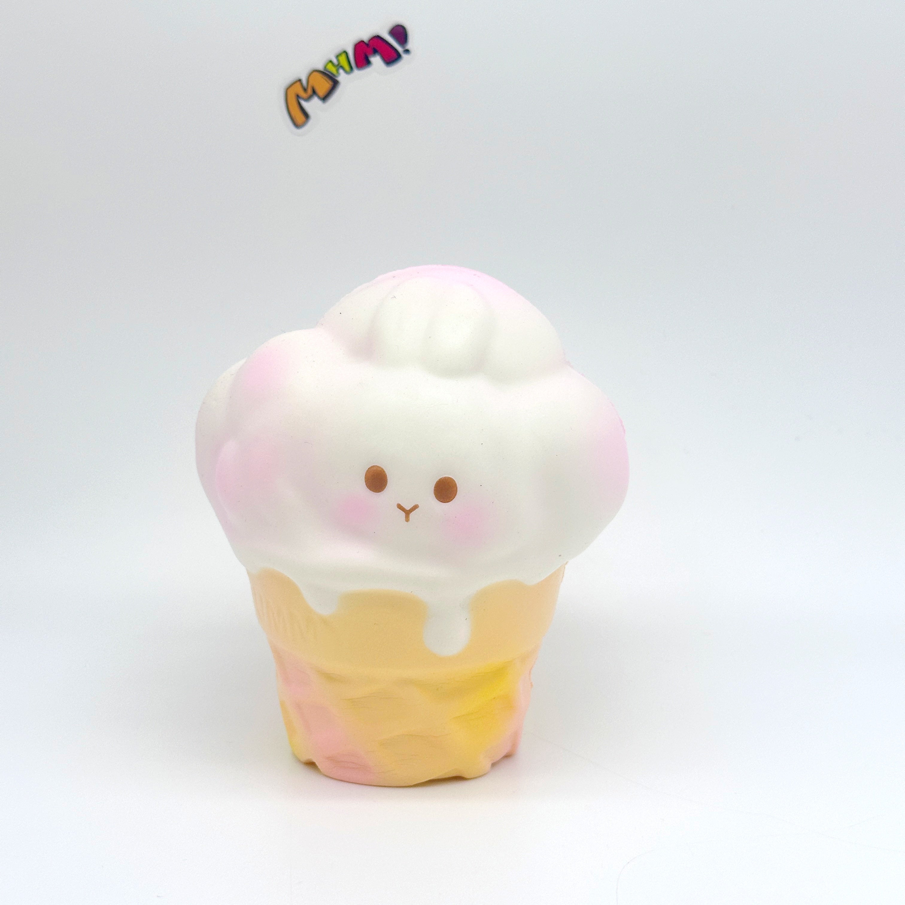 🍦 Ice Cream Bunny Squishy | Cute Rabbit Ice Cream Slow Rising Stress Relief Toy 🐰