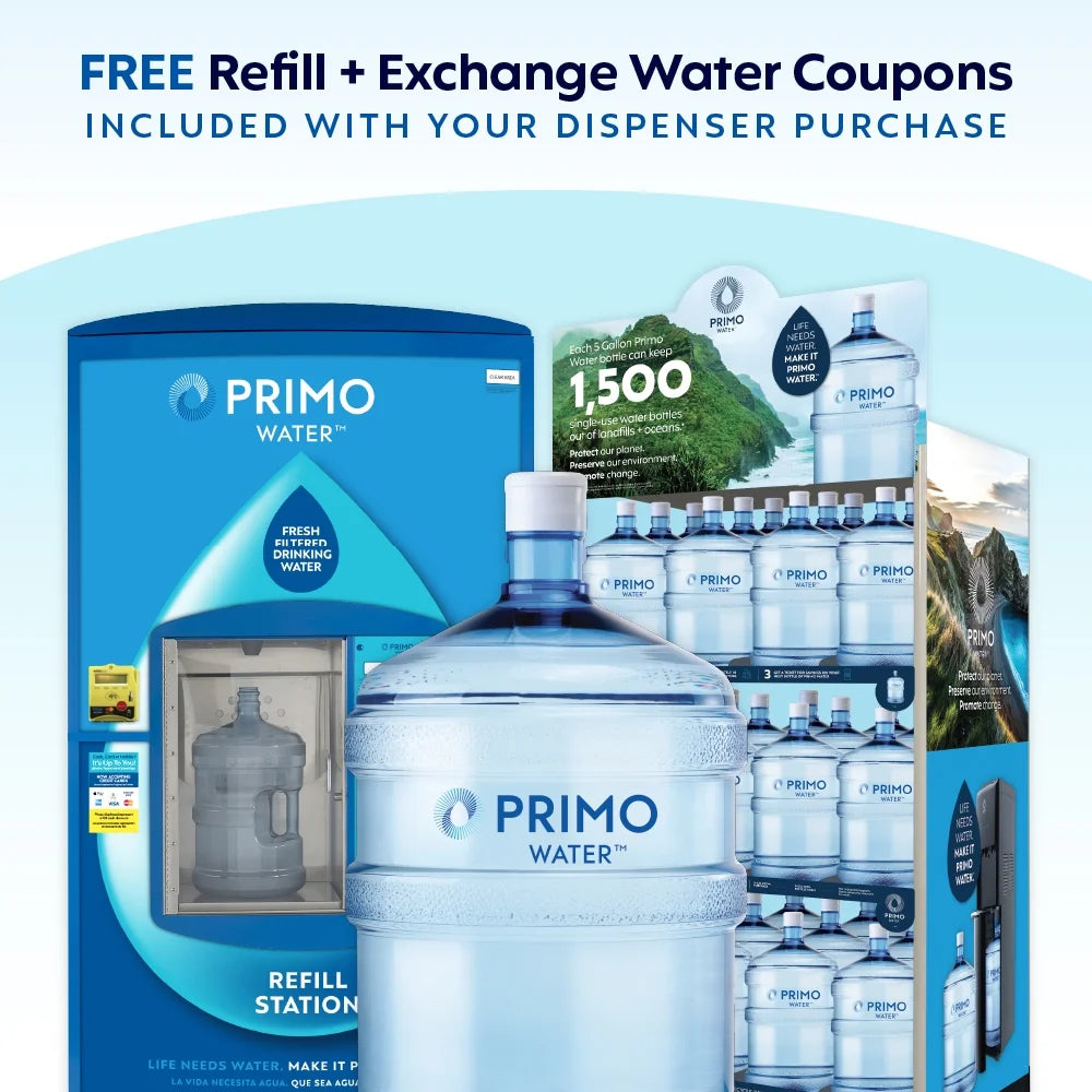 Primo Water® Bottom Loading Pro 2 Temp Water Dispenser with Single - Serve Coffee Maker, Black