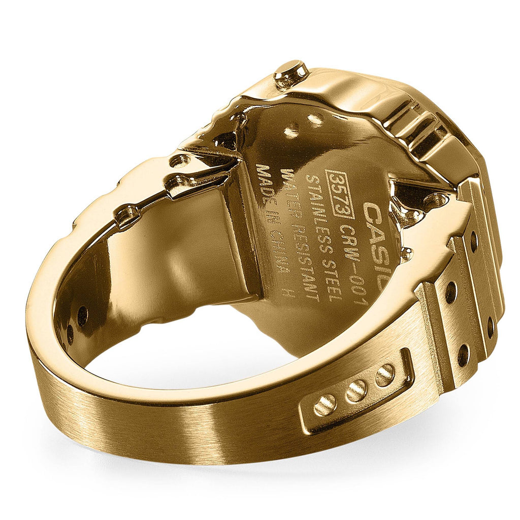 Casio Watch Ring - Gold