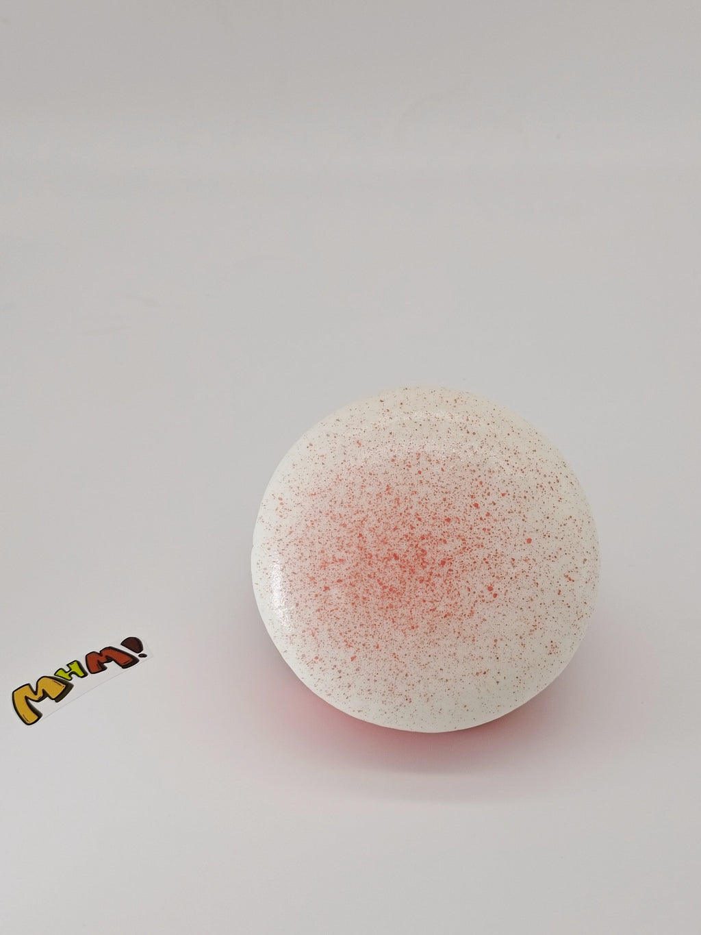 White Peach Oolong Roll Squishy - Sticky & Soft Swiss Cake Toy | Scented Tea Dessert Fidget