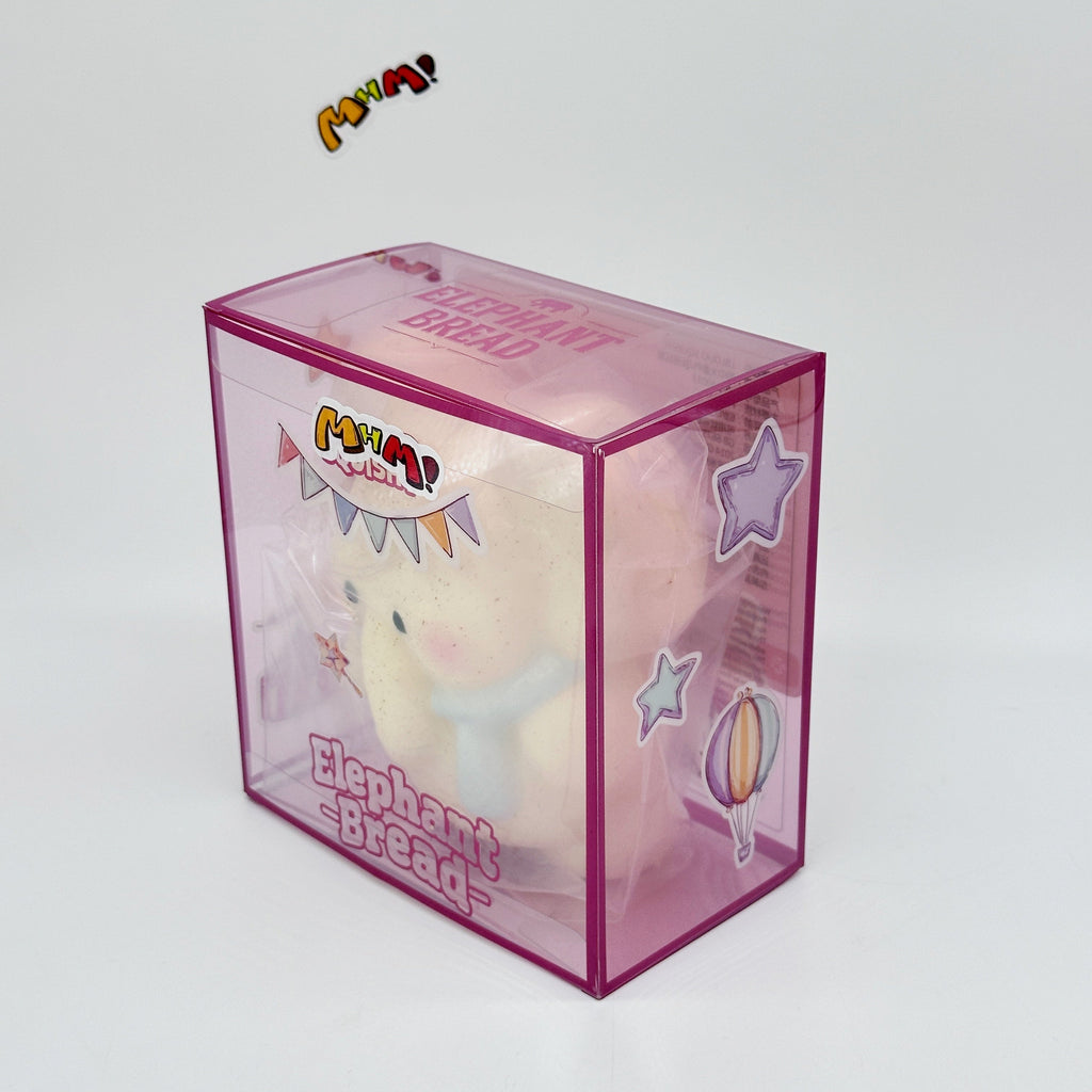 🐘🧣 Scarf Elephant Squishy - 4 Cute Bear Styles with Colorful Scarves Slow Rising Stress Relief Toy