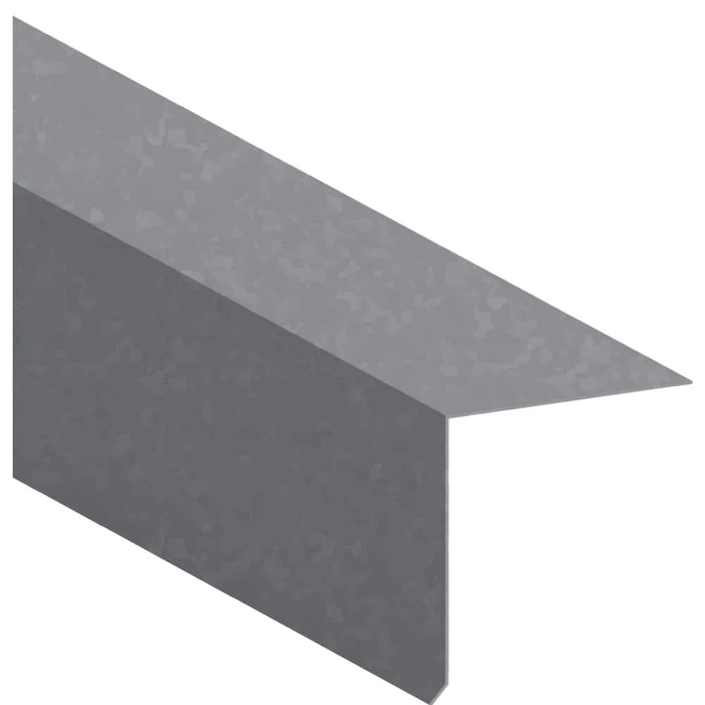 Galvanized Nosing Drip (Drip Edge Flashing) 26-Gauge 2 in. x 2 in. Mill Finish
