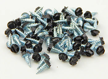 US Aluminum Galvanized #8 x 1/2 in Hex Head Self-Drilling Screws, Harbor Gray (100-Pack Bag)