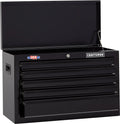 1000 Series 26.07-in W x 17.49-in H x 12.1-in D 5 -Drawer Steel Tool Chest ( Black )