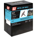 3/4 in. Square Head Cap Nails, 50 lb Box