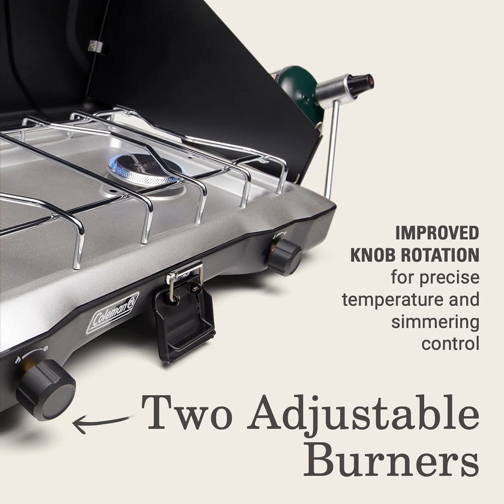 Coleman Triton 2 Burner Propane Camping Stove