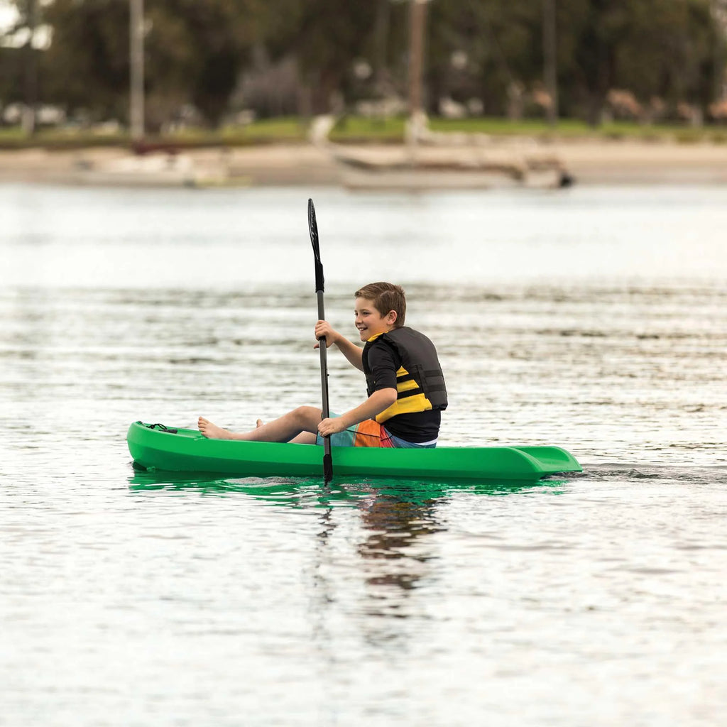 Lifetime Recruit 6.5 Ft Youth Sit - on - Top Kayak, Lime Green (90765)