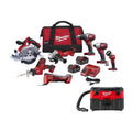 Milwaukee M18 18-Volt Lithium-Ion Cordless Tool Combo Kit with Two 3.0 Ah Batteries. Charger. Tool Bag and M18 2 gal. Wet/Dry VAC-Instock