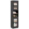 Tangkula 67” Tall Bathroom Cabinet Adjustable Open Shelf Space-Saving Modern Corner Tower
