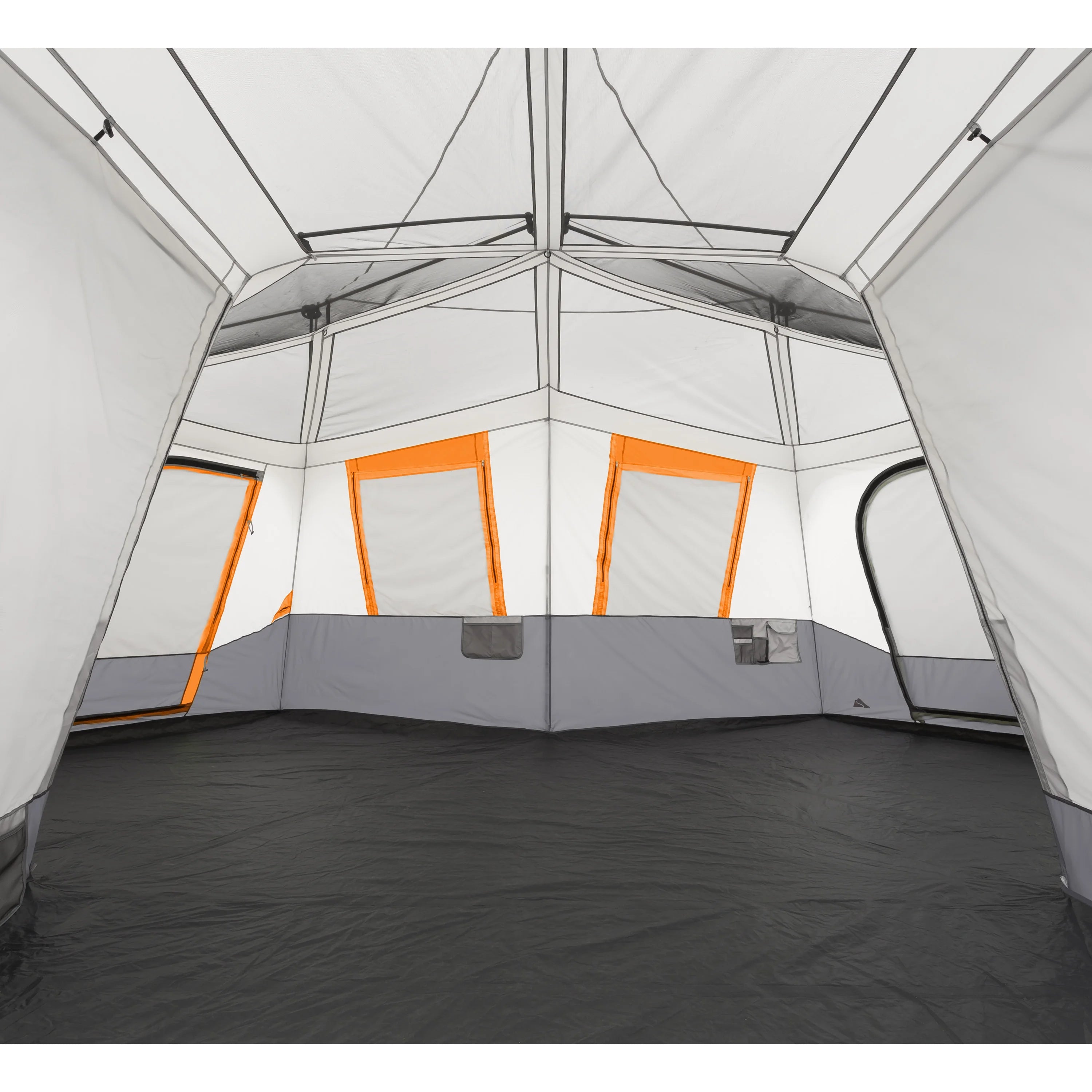 Ozark Trail 20' x 18' 12 - Person 3 - Room Instant Cabin Tent with Screen Room, 56.5 lb